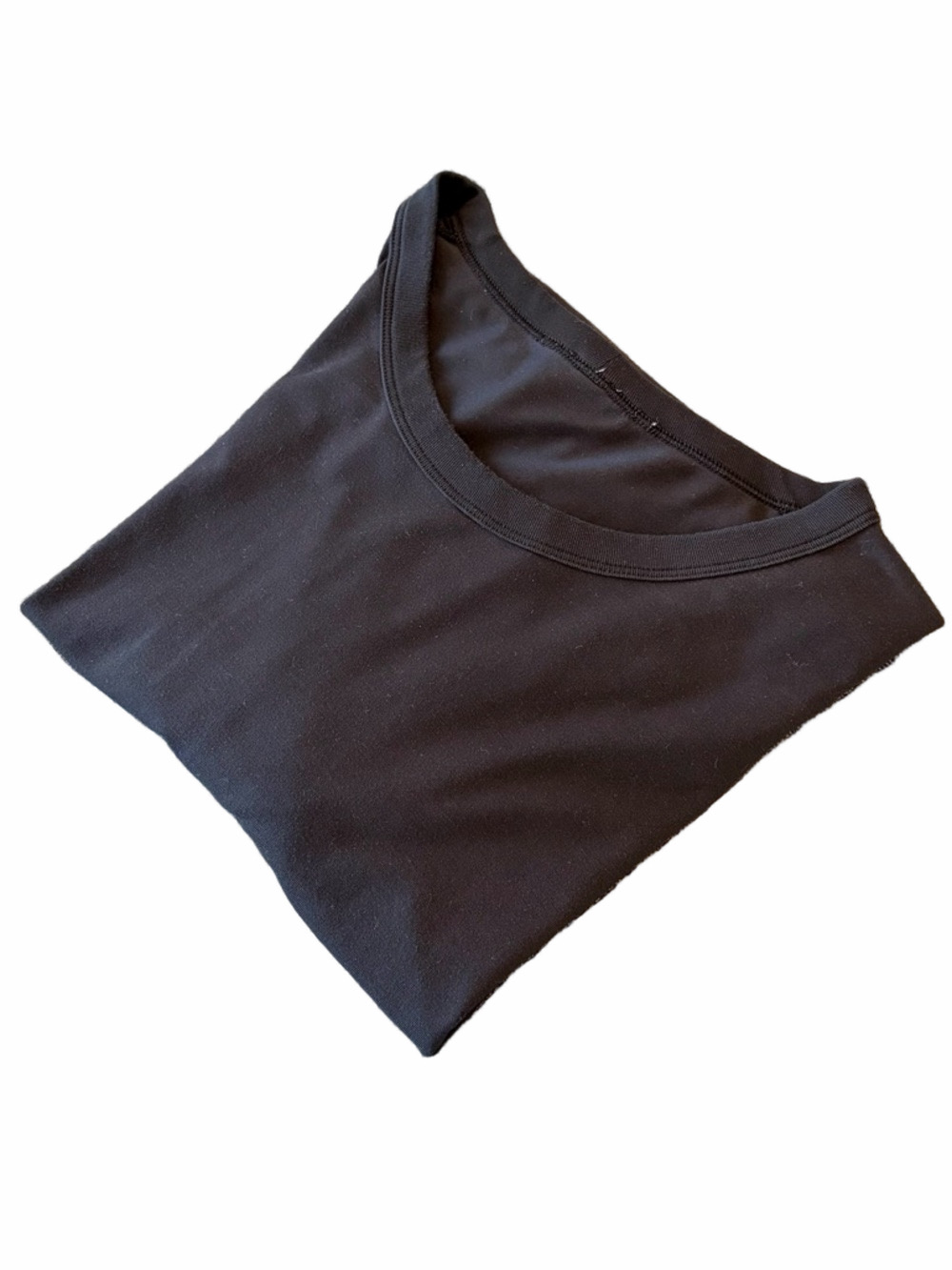 Lululemon Classic Black Crew Neck Tee Size Medium